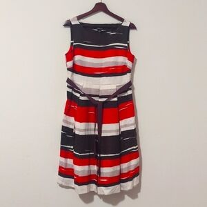 Style & Co. Women's size 10 multicolored striped Dress.